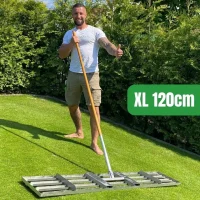 Risisani Premium Level Rake Prémiová zapravovací a nivelační brána XL - 120 cm bez adaptéru a násady