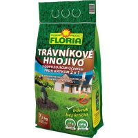 FLORIA Trávníkové hnojivo s odpuzujícím účinkem proti krtkům – 7,5 kg